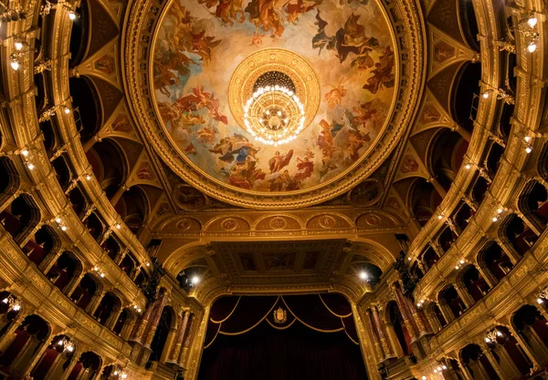 Interior Sala Concertos Edifício Histórico — Fotografia de Stock