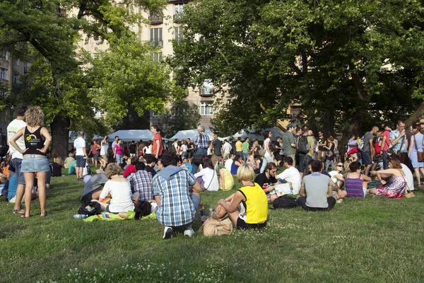 Budapest Hungary July Unidentified People Took Part Budapest Gay Pride — Stock Photo, Image