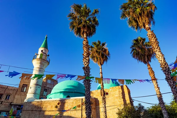 Vista Mezquita Minarete Ciudad Estambul Pavo — Foto de Stock