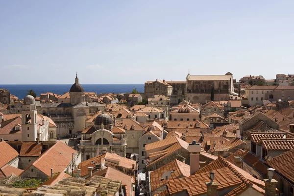 Vista Sul Centro Storico Duascar Nik Croazia — Foto Stock