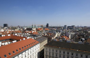 Estonya 'daki Tallinn şehrinin manzarası