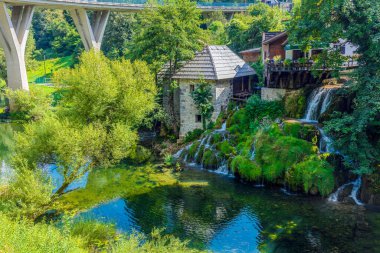 Parktaki küçük gölet