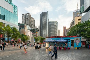 Eski geleneksel Asya kasabası