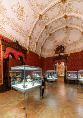 Eski tarihi binanın içi