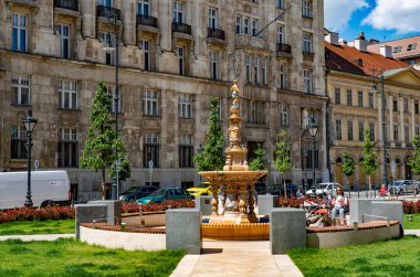 İsveç 'teki Stockholm şehri manzarası