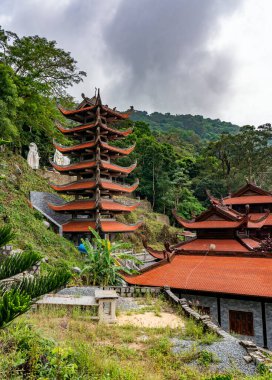 Linh Son Truong Tho pagoda Dağı Ta Cu, Vietnam