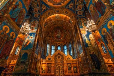 Eski Hıristiyan kilisesinin içinde