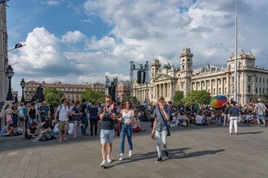 07 Temmuz 2018 - Budapeşte, Macaristan: Budapeşte 'de LGBT geçidi