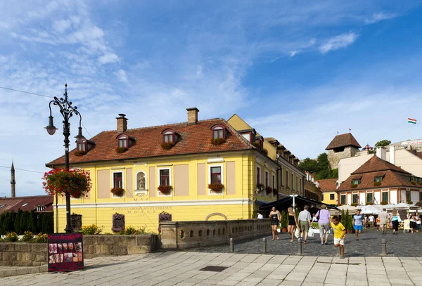 Pohled Staré Město Rothenburg Der Tauber Unesco Světového Dědictví Který — Stock fotografie