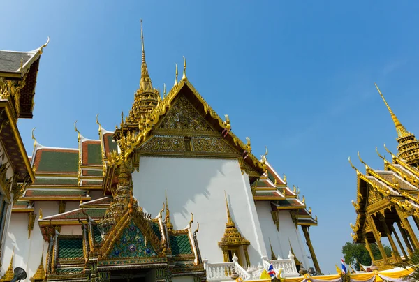Wat Phra Kaew Świątynia Szmaragdowej Buddy Bangkoku Tajlandia — Zdjęcie stockowe