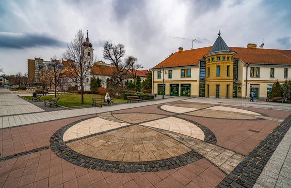 Godollo Ungern Mars 2019 Centrum Godollo Liten Stad Nära Budapest — Stockfoto