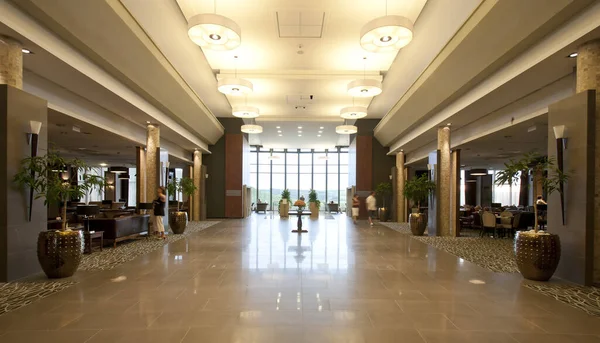 Interior Hotel Lobby — Stock Photo, Image