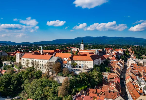 Gornji Grad District Ciudad Alta Zagreb Croacia — Foto de Stock