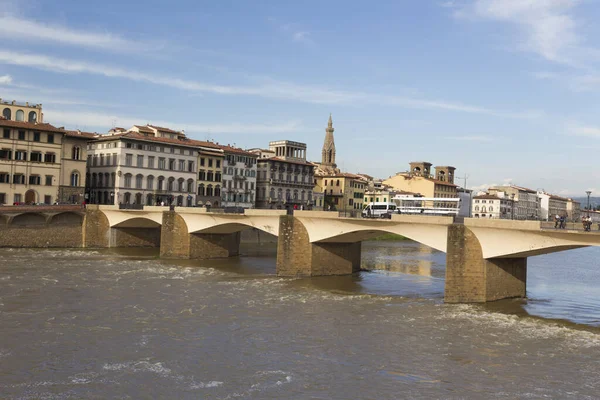 Vista Del Puente Ponte Vecchio Florencia Italia — Foto de Stock