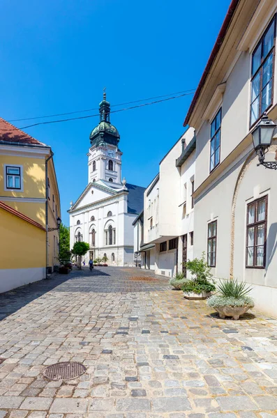 Widok Stare Miasto Wilnie Lituania — Zdjęcie stockowe