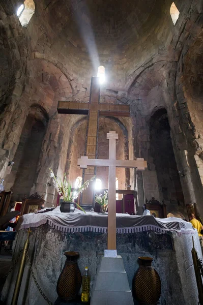 Interior Antigua Iglesia Ortodoxa Georgia — Foto de Stock