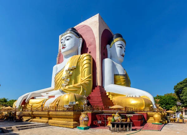 Golden Buddha Statue Wat Pho Bangkok Thailand — Stock Photo, Image