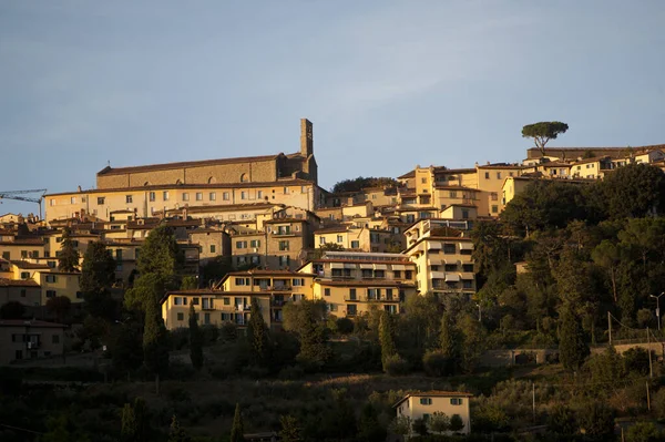 Vista Cidade Siena Itália — Fotografia de Stock