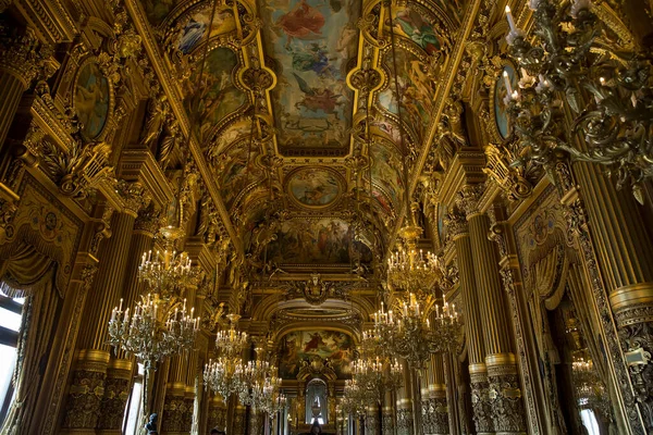 Palais Garnier Opera Paris 풍경이 2014 파리에서 1861 년부터 1875 — 스톡 사진