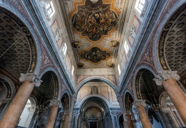 Ostuni Itália Junho 2017 Interior Catedral Ostuni Uma Catedral Católica — Fotografia de Stock