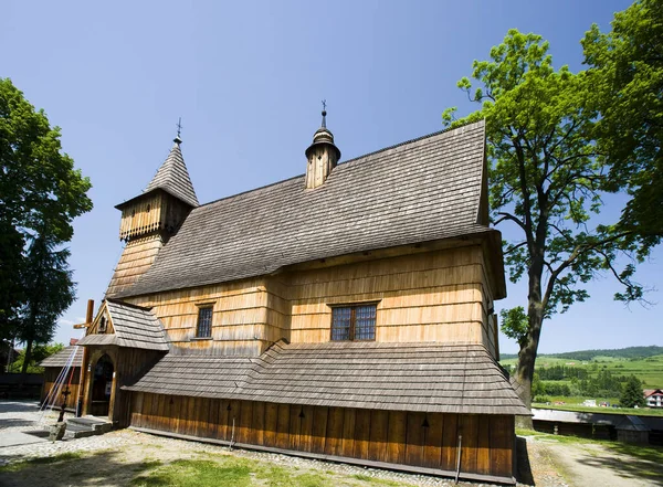 ポーランドの木造寺院 — ストック写真