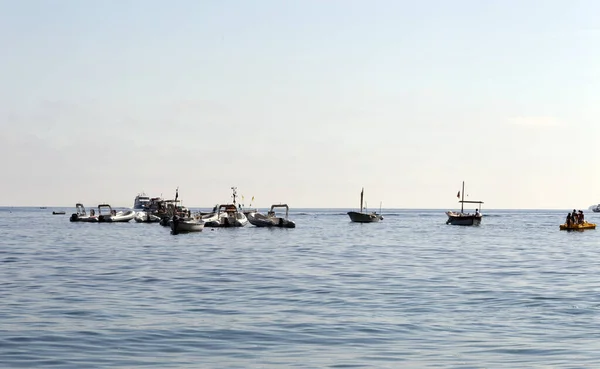 Fishing Boats Sea Port — Stock Photo, Image