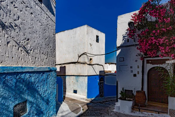 Vista Típica Rua Chefchaouen Morocco África — Fotografia de Stock