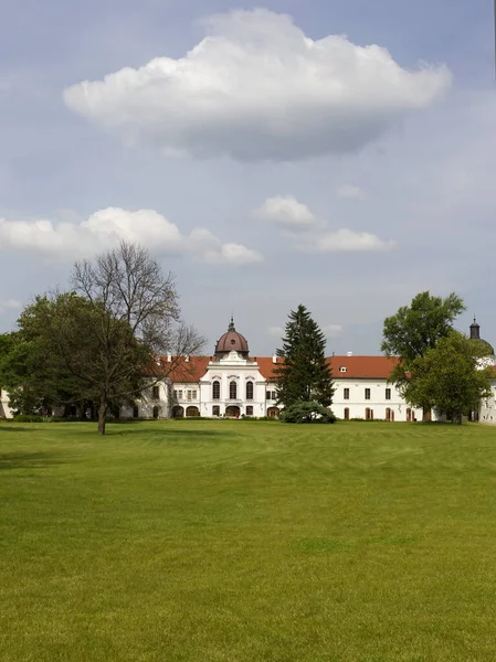 Pohled Historickou Pevnost Městě Vilnius Lituania — Stock fotografie