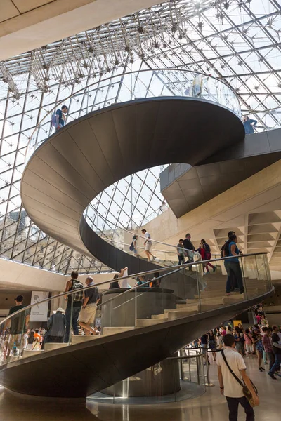 París Francia Julio Apartman Napoleón Museo Del Louvre Julio 2014 — Foto de Stock