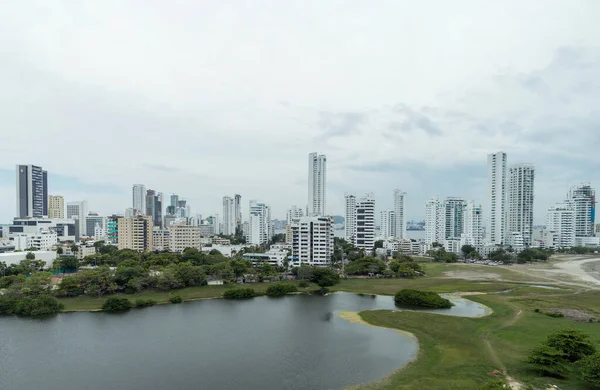 Cartagena Kolombie Října 2015 Obchodní Doktrína Cartageně Páté Největší Město — Stock fotografie