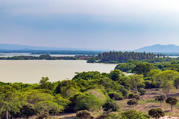 Λίμνη Cienaga Del Totumo Κοντά Στην Καρταχένα Της Κολομβίας — Φωτογραφία Αρχείου