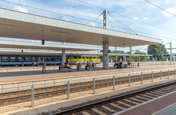 도시의 기차역 — 스톡 사진