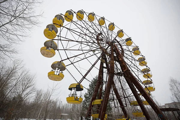 Pripyat Ucrania Marzo Vista General Ciudad Chernobyl Marzo 2013 Chernobyl —  Fotos de Stock