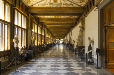 İspanya şehrinin müzesinin içi.