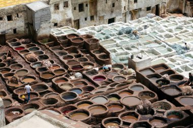Orta Doğu 'daki eski geleneksel fabrika