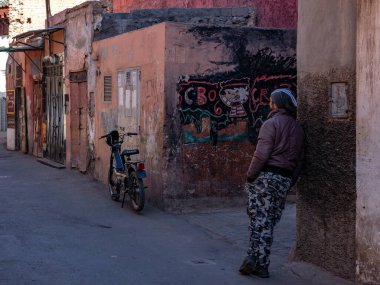 Fas 'taki geleneksel eski şehir