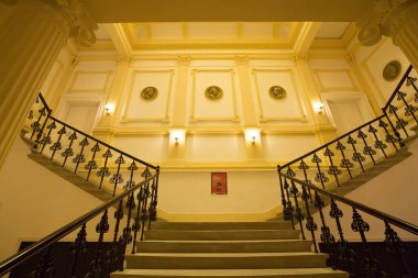 Eski tarihi binanın içi