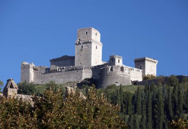 Carcassonne, Fransa Şatosu manzarası