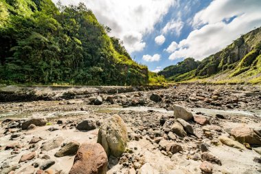 Pinatuba volkanı, Luzon, Filipinler manzarası