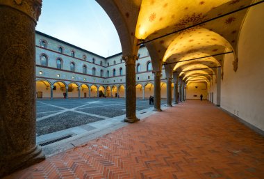 Eski tarihi binanın görünümü