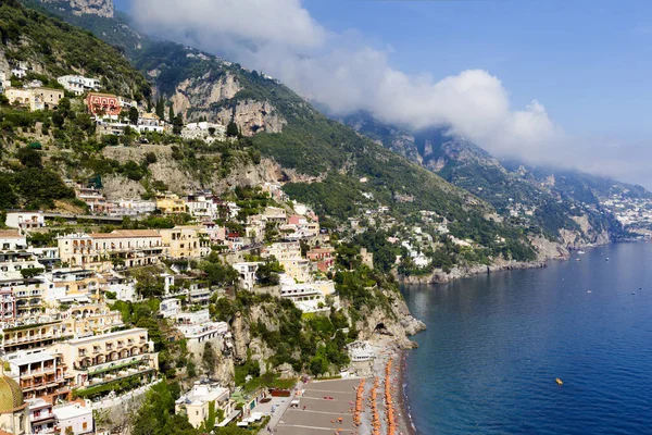 Vista Costa Amalfitana Itália — Fotografia de Stock