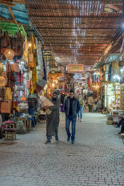 Tradycyjny Rynek Mieście Marocco — Zdjęcie stockowe