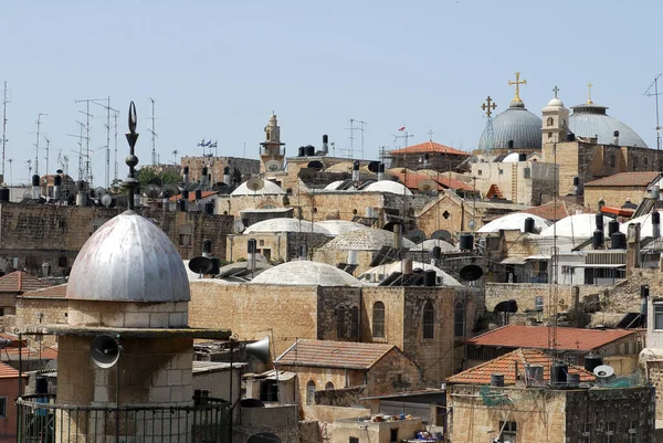 Vista Cidade Jerusalem Israel — Fotografia de Stock