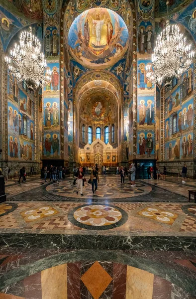 Intérieur Vieille Église Chrétienne — Photo