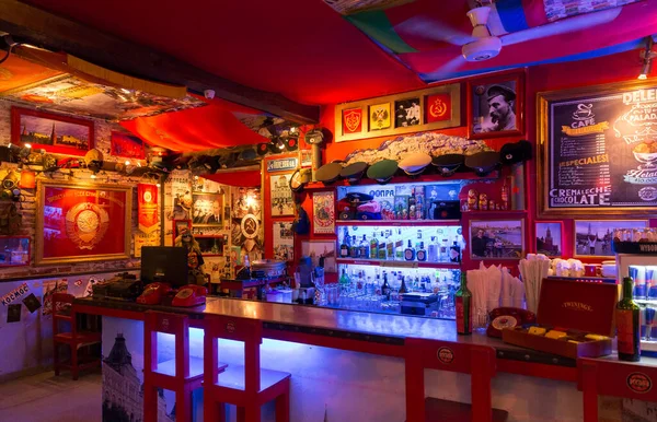 Bogota Colombie Octobre 2015 Bar Nuit Pub Centre Ville Capitale — Photo