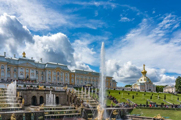 View Royal Palace Petersburg Russia — Stock Photo, Image