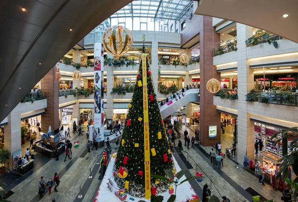 Christmas Market European City — Stock Photo, Image