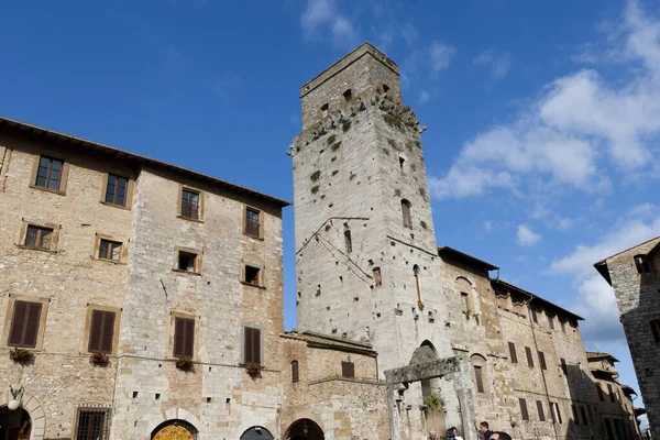 Pohled Město Siena Itálie — Stock fotografie