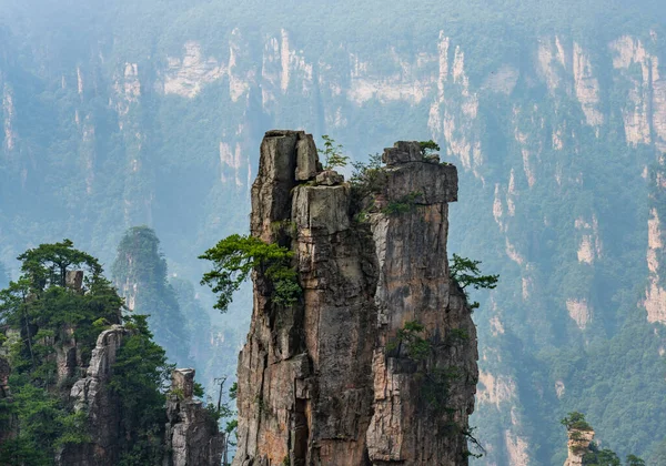 Kalksten Berg Zhangjiajie Kina — Stockfoto