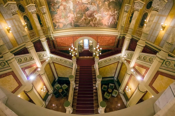 Budapest Hungría Abril 2018 Interior Sala Conciertos Vigado Segunda Sala — Foto de Stock